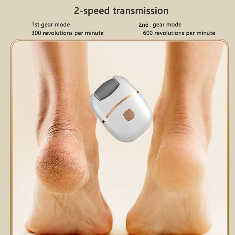 Rechargeable Foot Grinder, Thick Leather Polishing, Electric Foot Grinder, Compact Foot File