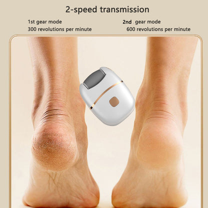 Rechargeable Foot Grinder, Thick Leather Polishing, Electric Foot Grinder, Compact Foot File