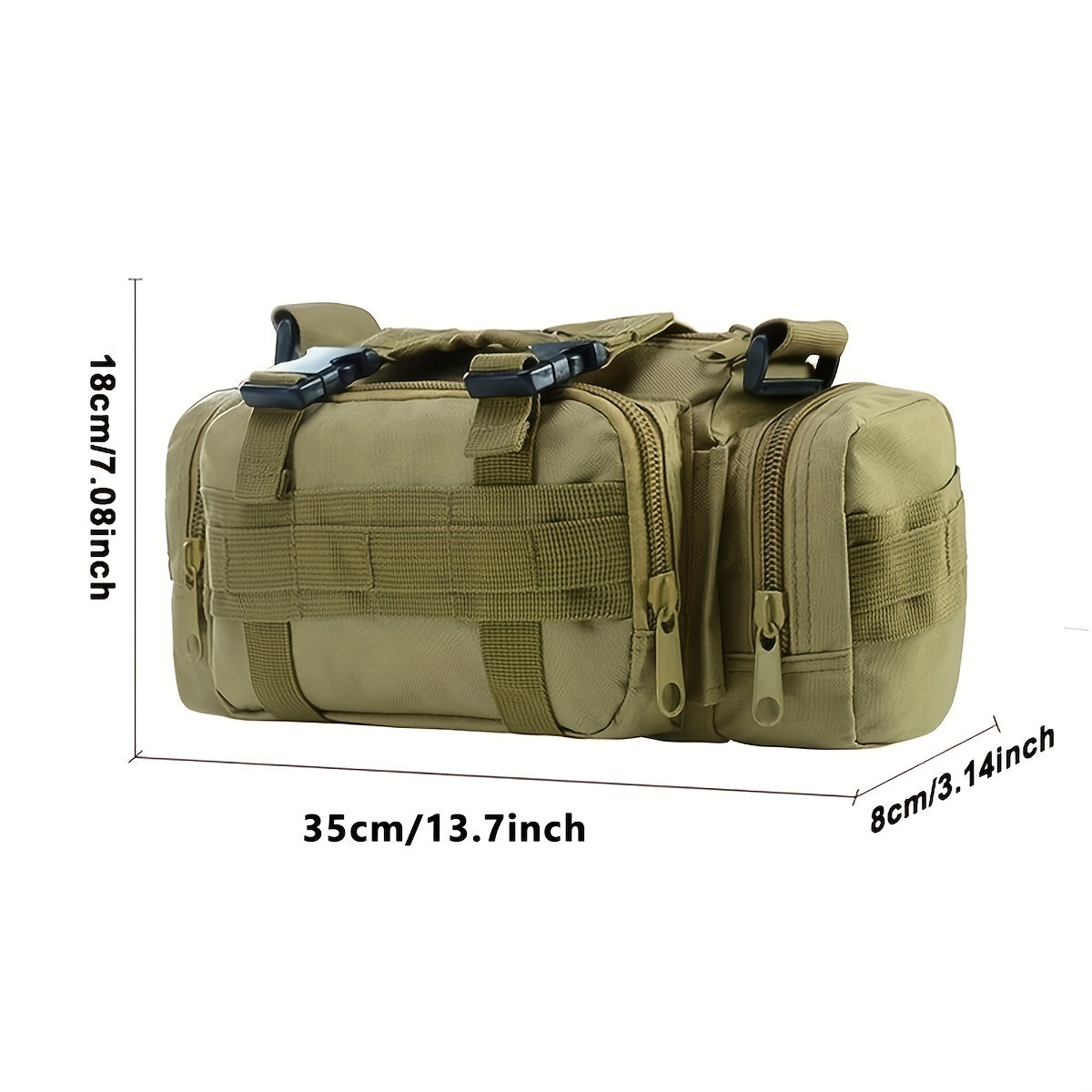 Sport Waist Bag Camouflage Pocket, Outdoor Multifunctional Waist Bag, Climbing Waist Bag, Tactical Large Capacity Bag