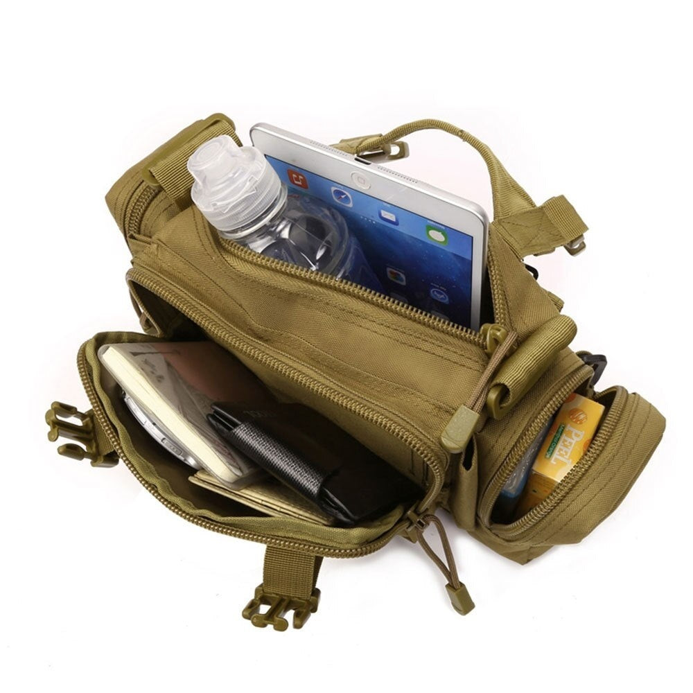 Sport Waist Bag Camouflage Pocket, Outdoor Multifunctional Waist Bag, Climbing Waist Bag, Tactical Large Capacity Bag