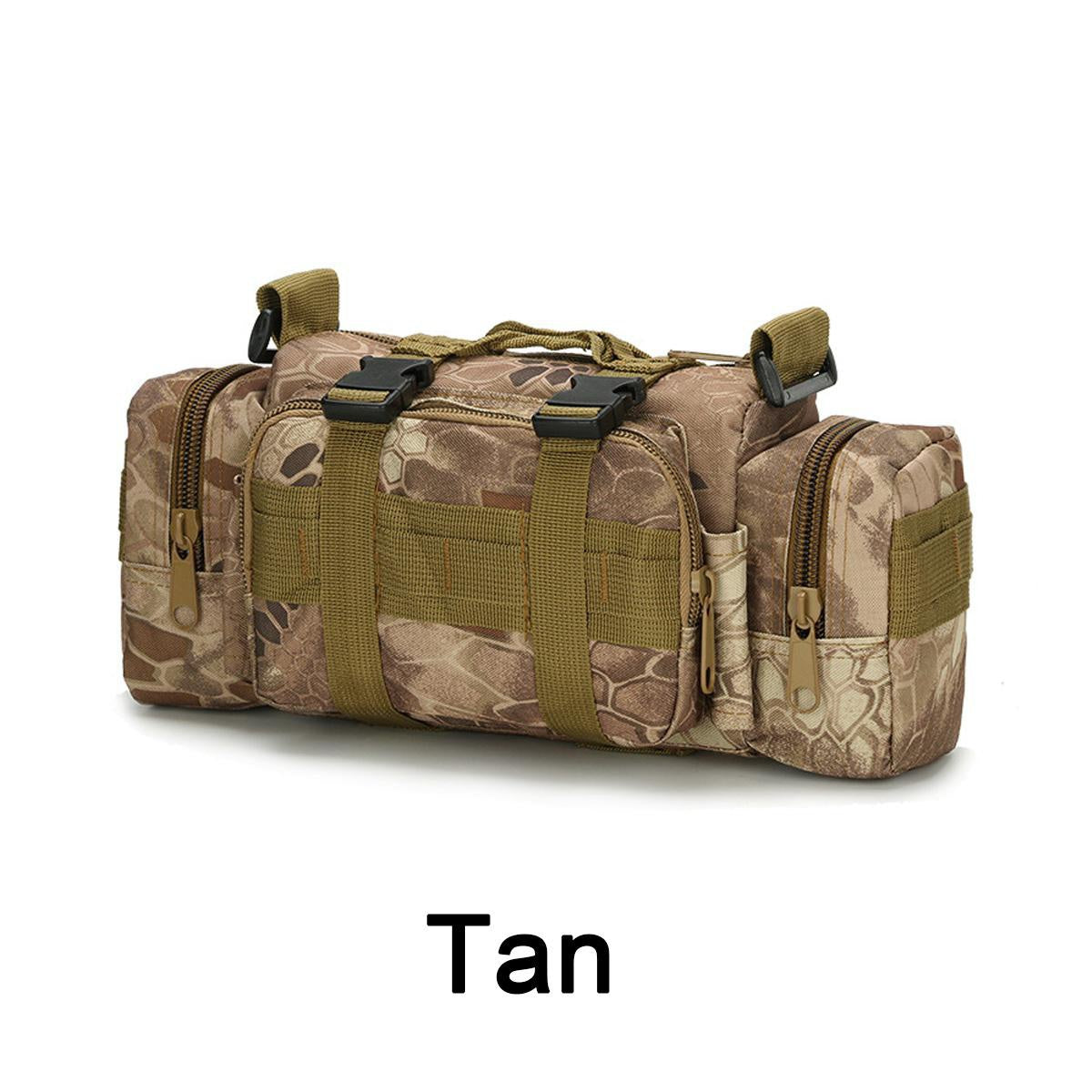 Sport Waist Bag Camouflage Pocket, Outdoor Multifunctional Waist Bag, Climbing Waist Bag, Tactical Large Capacity Bag