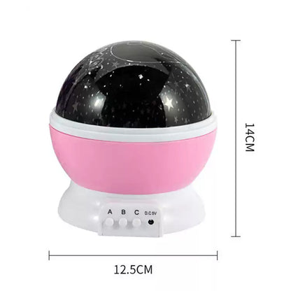 Night Light Projector Rotating Starry Sky Moon Lamp For Nursery Baby Night Light Home Decor 9