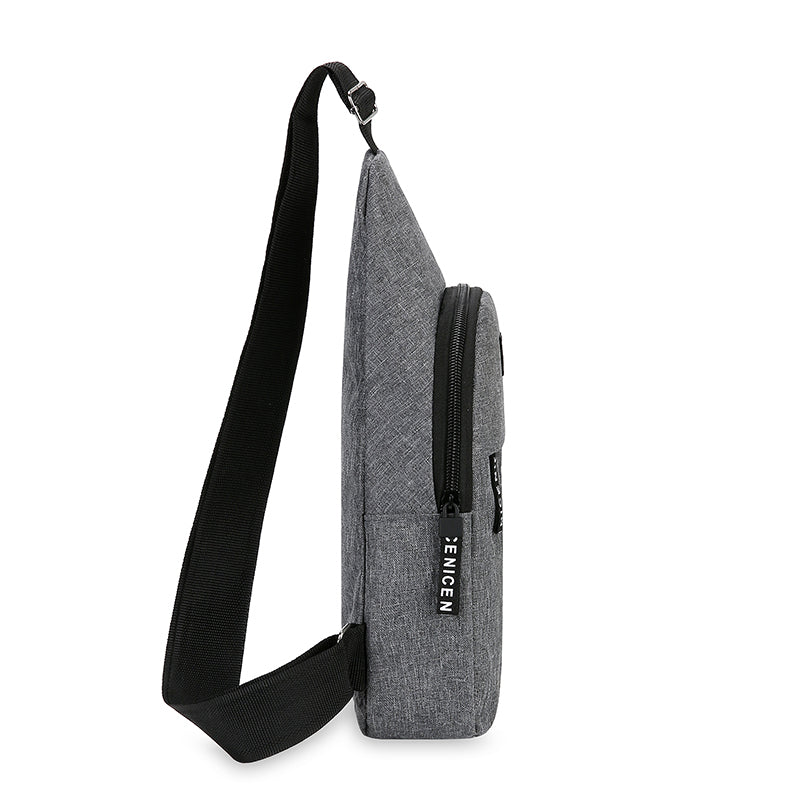 Mens One Shoulder Chest Bag Large Capacity Crossbody Bag Outdoor Sports And Leisure Fashion Small S 2