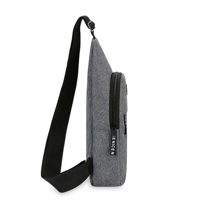 Mens One Shoulder Chest Bag Large Capacity Crossbody Bag Outdoor Sports And Leisure Fashion Small S 2