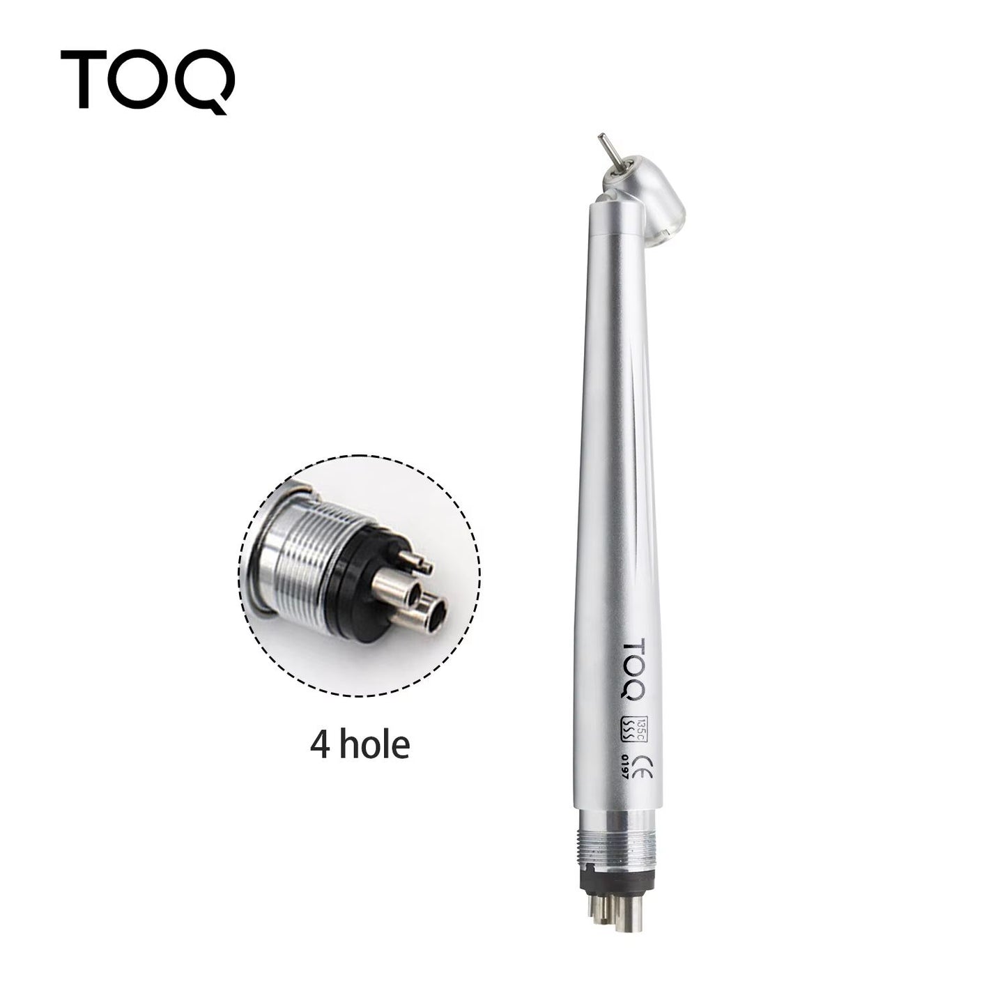 Dental 45 LED HighSpeed Handpiece  Push Button EGenerator With Water Spray 7