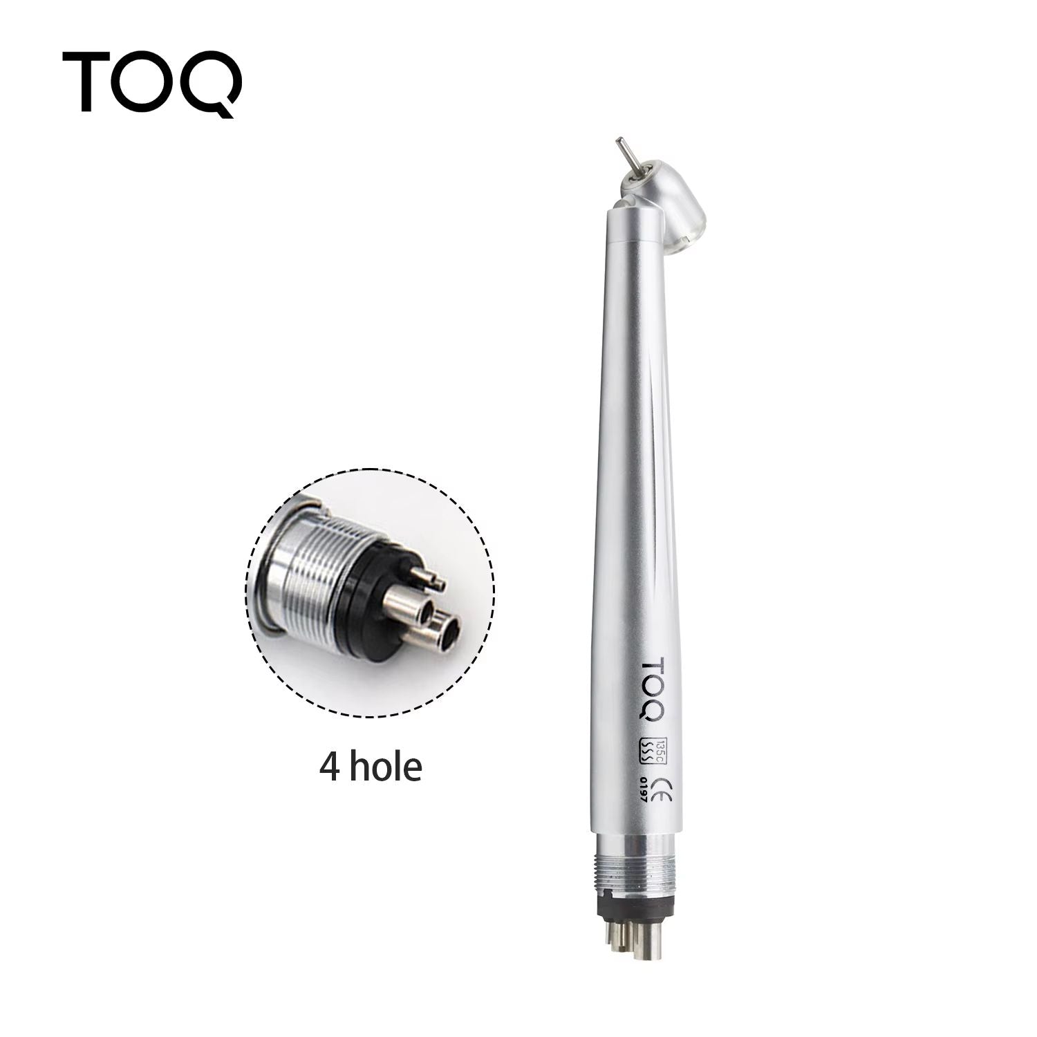 Dental 45 LED HighSpeed Handpiece  Push Button EGenerator With Water Spray 7