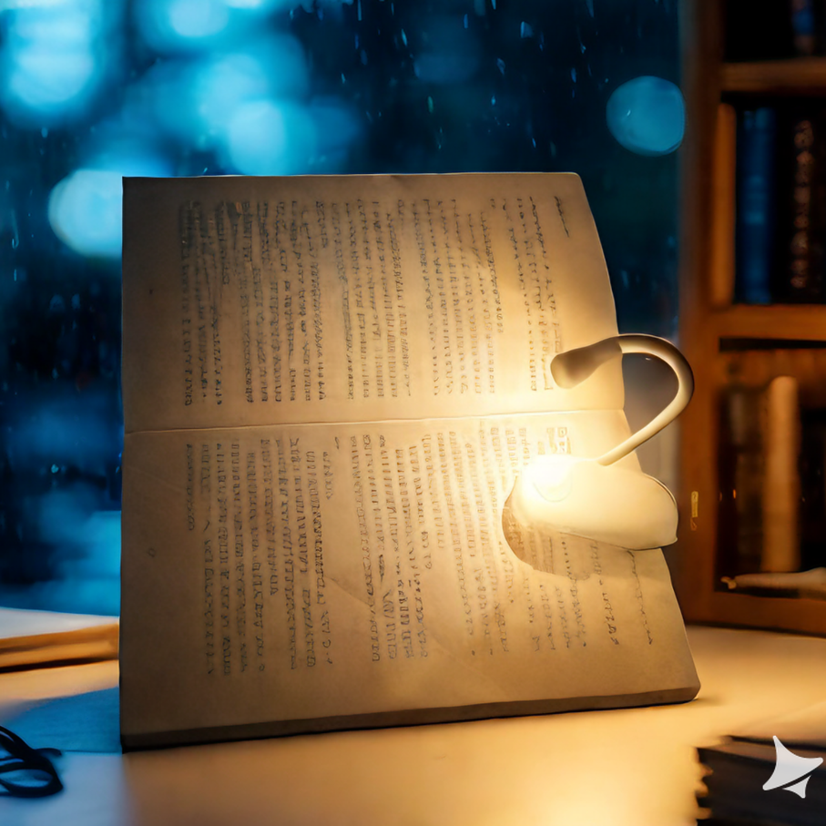 Rechargeable Book Light For Reading 3 Color Adjustable LED Eye Protection Clip On Lamp 360 Flip Des 2