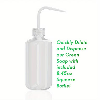 Tattoo Green Soap With Squeeze Bottle  Liquid Cleaning Solution For Aftercare 3