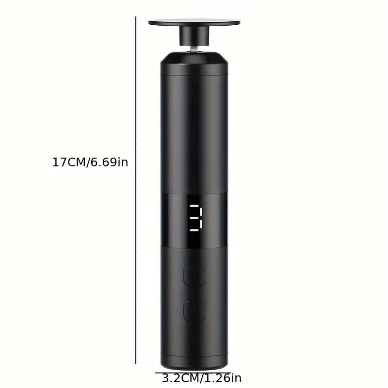 LCD display screen, 3-speed speed adjustment, foot and hand care, 16 interchangeable heads for home, fast charging