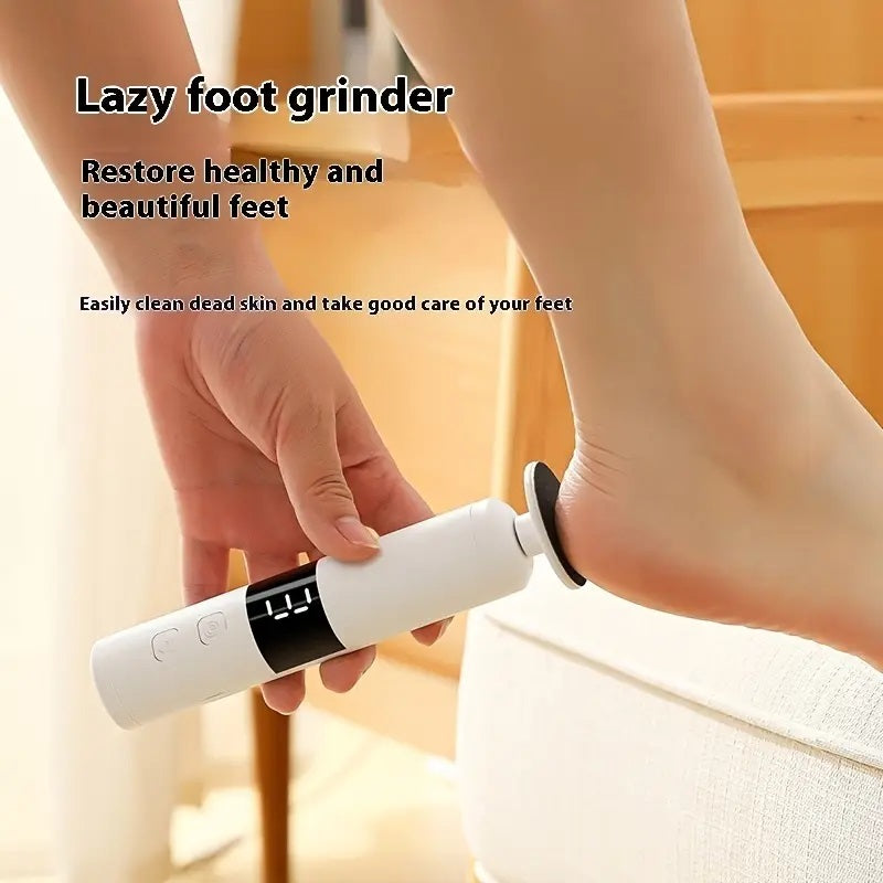 LCD display screen, 3-speed speed adjustment, foot and hand care, 16 interchangeable heads for home, fast charging