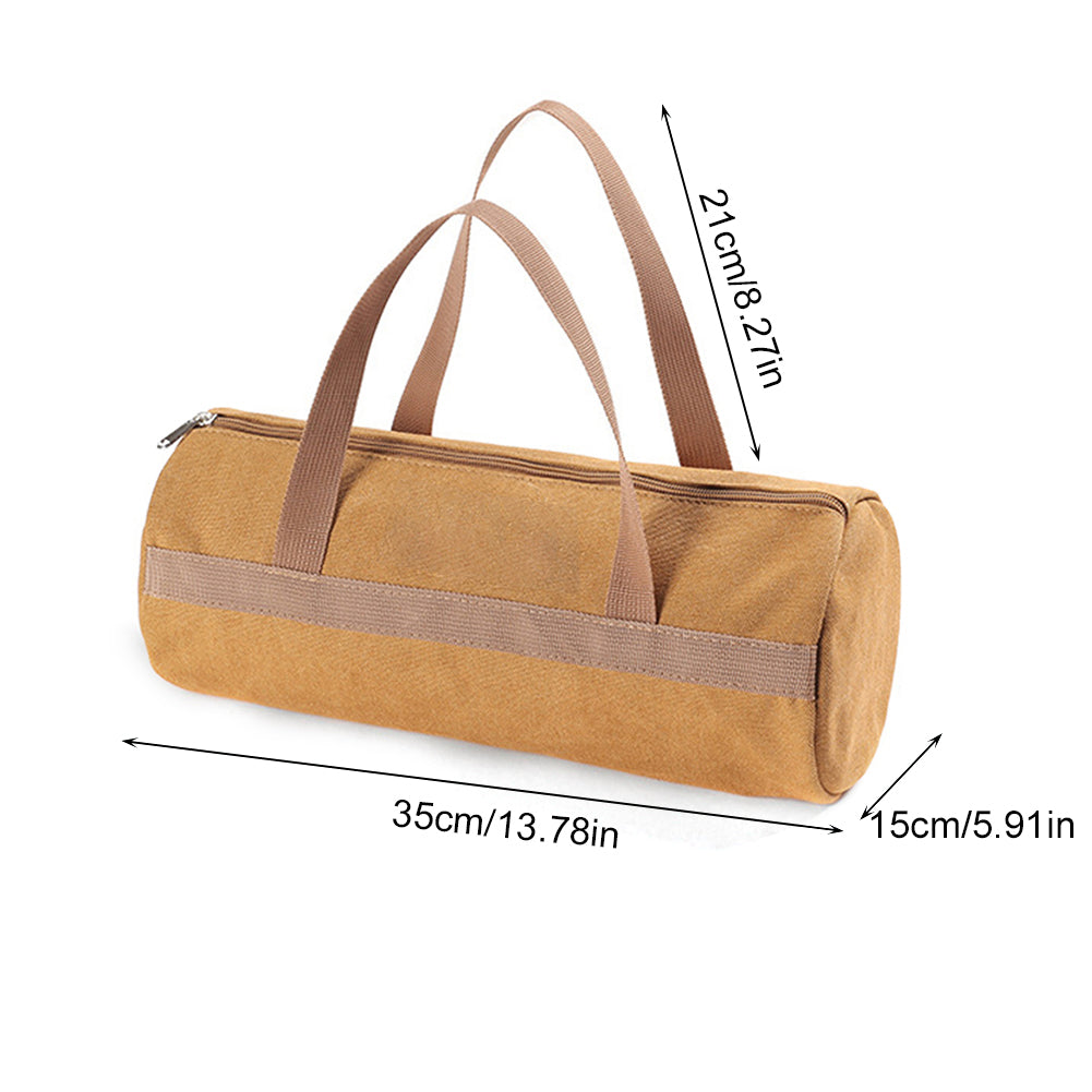 Large Capacity Cylinder Tent Stake Bag Camping Tools Storage Bag Lightweight Outdoor Peg Ground Nai 3