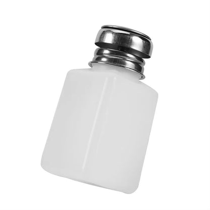 200ML Portable Press Refillable Dispenser  Alcohol UV Gel  Nail Polish Cleaner Bottle 3