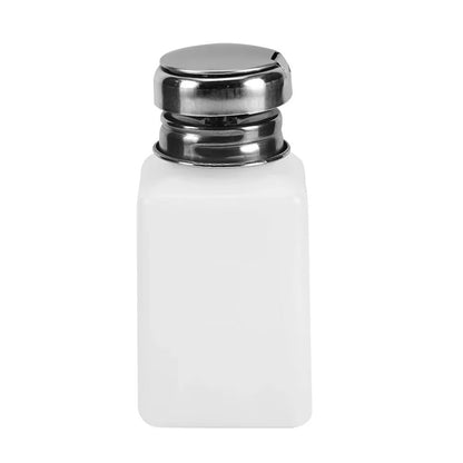 200ML Portable Press Refillable Dispenser  Alcohol UV Gel  Nail Polish Cleaner Bottle 6