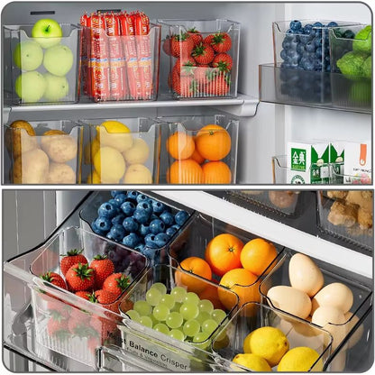 Refrigerator Side Door Storage Box  Food Fruit  Vegetable Organizer 2