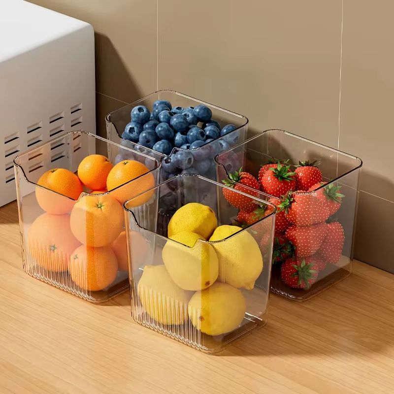 Refrigerator Side Door Storage Box  Food Fruit  Vegetable Organizer 3