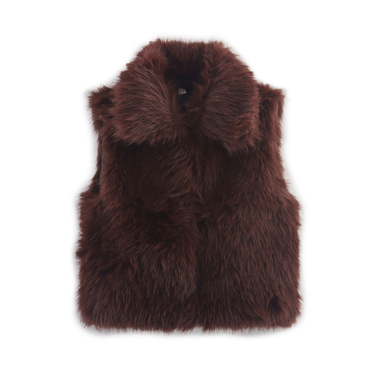 Women's Faux Fur Vest, Winter Street Style, Casual Outerwear Top for Cold Days