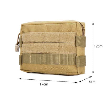 Multifunctional Tactical Pouch, Exploration Hike, Tool Storage Kit, System for Hunting, Mobile Phone Case Bag