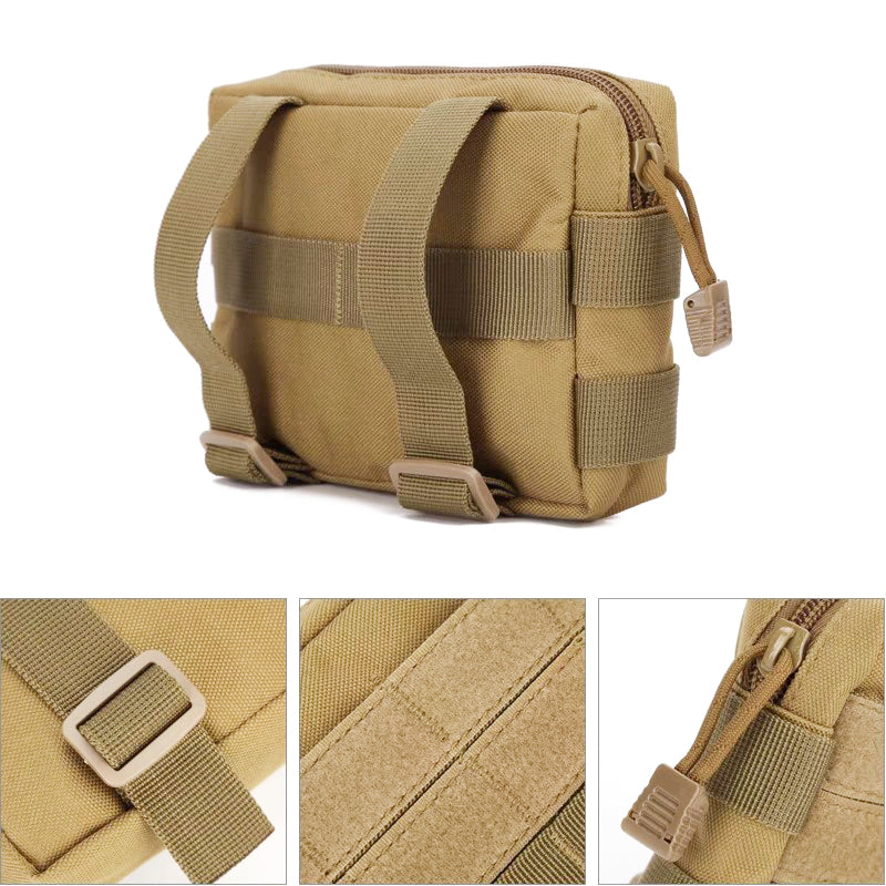 Multifunctional Tactical Pouch, Exploration Hike, Tool Storage Kit, System for Hunting, Mobile Phone Case Bag