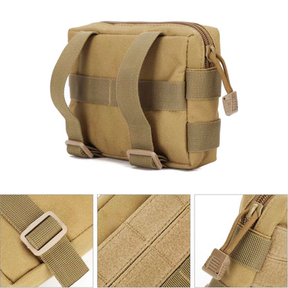 Multifunctional Tactical Pouch, Exploration Hike, Tool Storage Kit, System for Hunting, Mobile Phone Case Bag