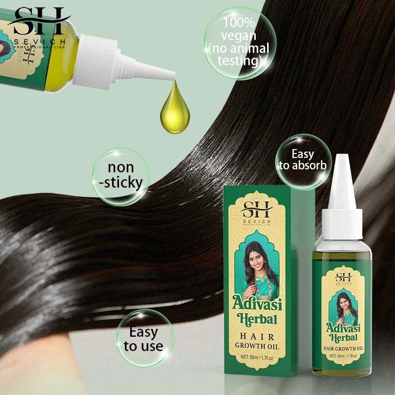 Ayurvedic Hair Growth Oil Organic Serum Anti Hair Loss Regrowth 2