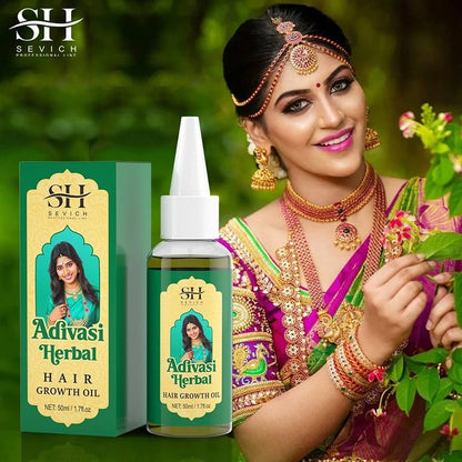 Ayurvedic Hair Growth Oil Organic Serum Anti Hair Loss Regrowth 5