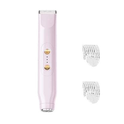 2in1 Electric Shaver Women Body Hair Shaving Dual Head Design Private Hair Armpit And Leg Hair Remo 7