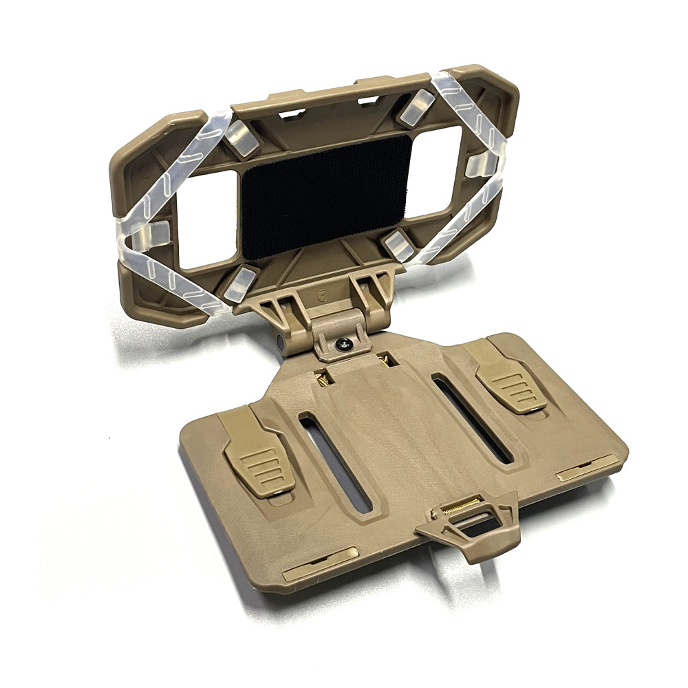 Folding Navigation Board Tactical Phone Holder Airsoft Hunting Vest Accessories Cellphone Hold Gear 7