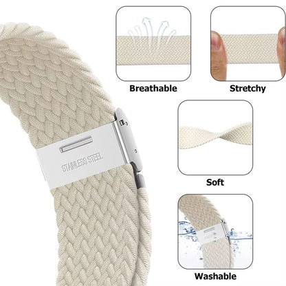 Braided Loop Strap For Apple Watch  Comfortable IWatch Band 3