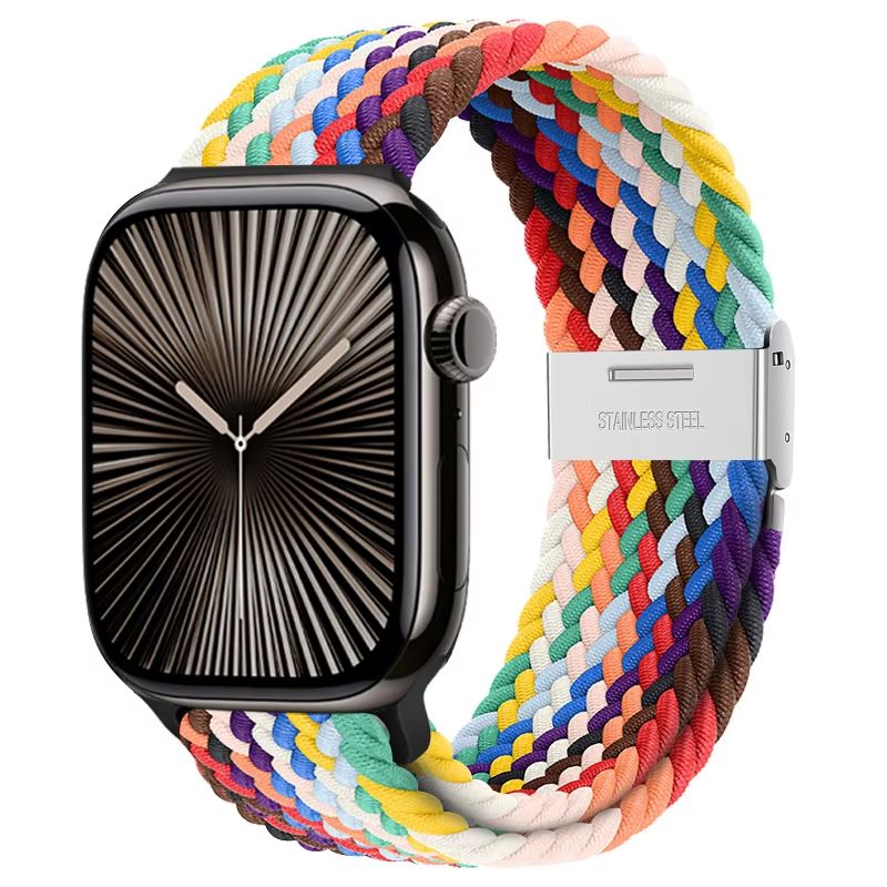 Braided Loop Strap For Apple Watch  Comfortable IWatch Band 6