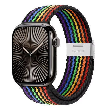 Braided Loop Strap For Apple Watch  Comfortable IWatch Band 8