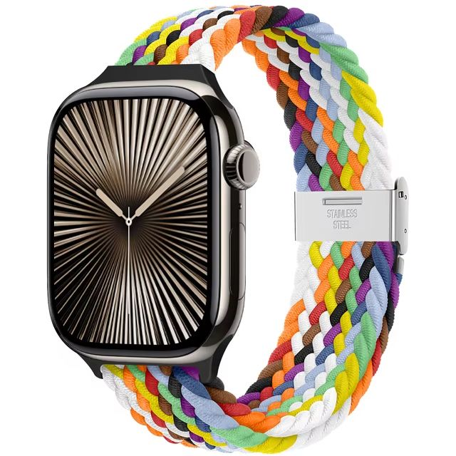 Braided Loop Strap For Apple Watch  Comfortable IWatch Band 26