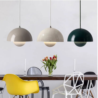 Modern Bud Pendant Light, A Classic Chandelier for Bedroom, Study, and Restaurant Indoor Lighting, Multi Color Optional