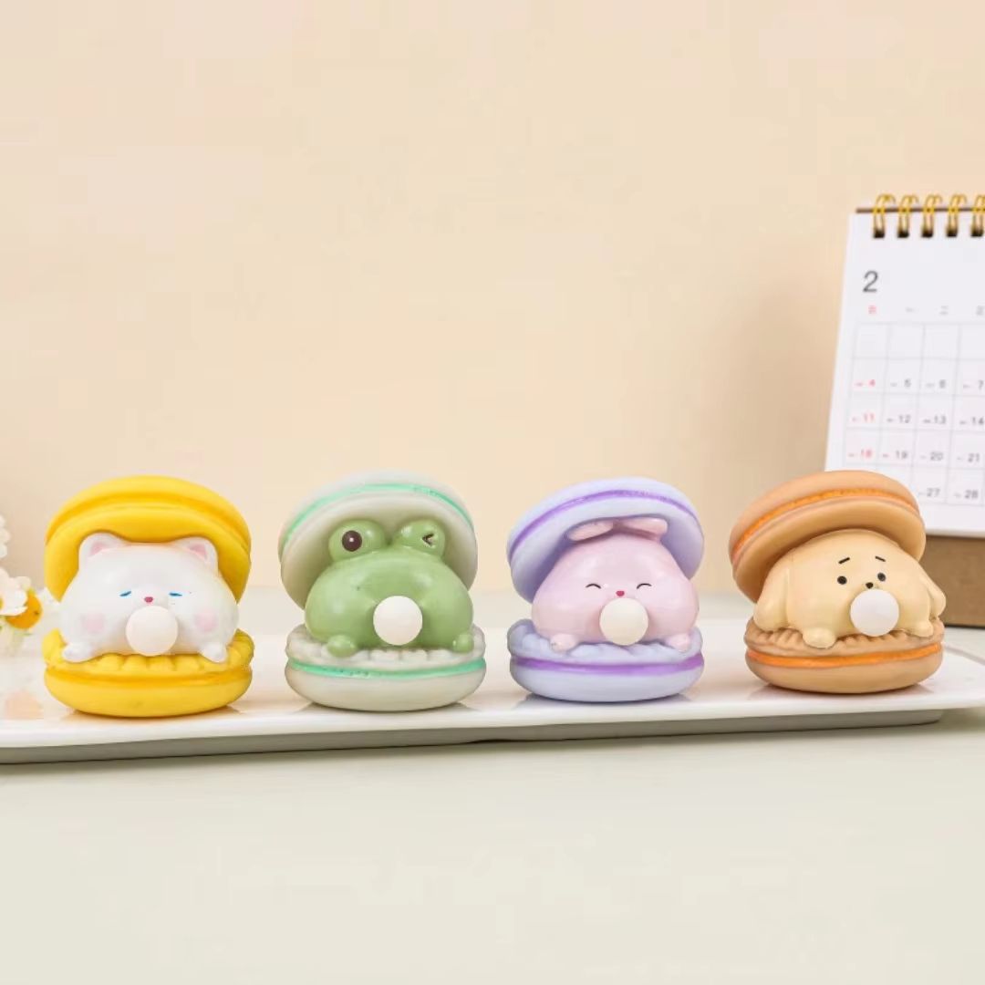 Creative Animal Bubble Burger Squishy Toy  Stress Relief  Fun Pinch Toy 4