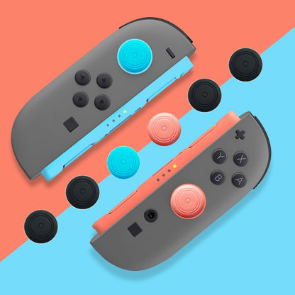 8pcs Silicone Thumb Stick Caps  Enhanced Grip Joystick Covers For Nintendo Switch 1