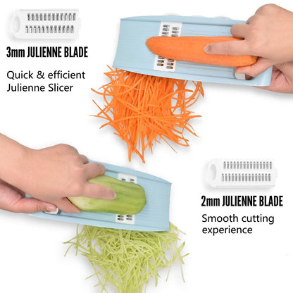 5in1 Multifunctional Vegetable  Fruit Slicer  Manual Kitchen Food Chopper 1