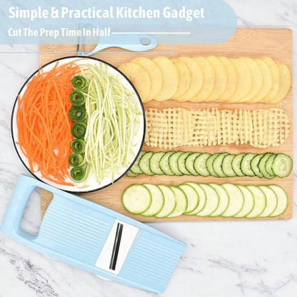 5in1 Multifunctional Vegetable  Fruit Slicer  Manual Kitchen Food Chopper 2
