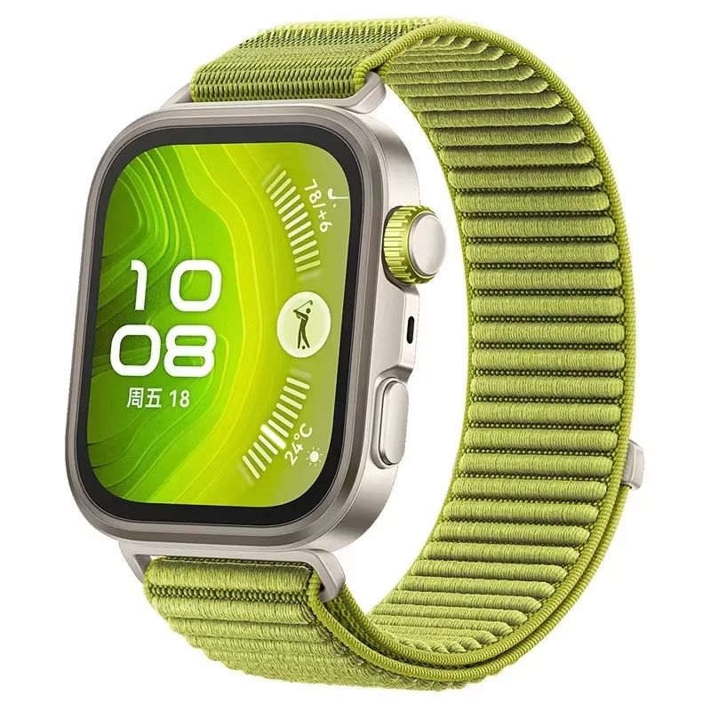 Official Nylon Loop Strap For Huawei Watch Fit 4  Comfortable  Breathable Braided Band 7