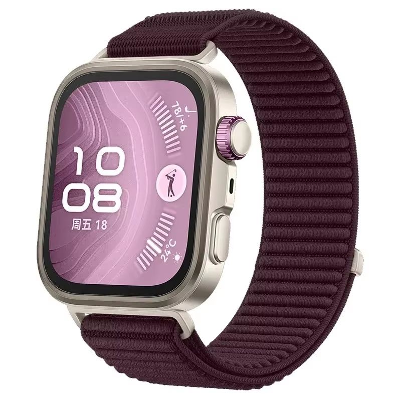 Official Nylon Loop Strap For Huawei Watch Fit 4  Comfortable  Breathable Braided Band 11