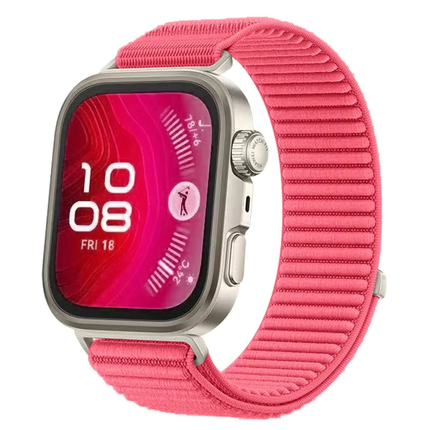 Official Nylon Loop Strap For Huawei Watch Fit 4  Comfortable  Breathable Braided Band 17
