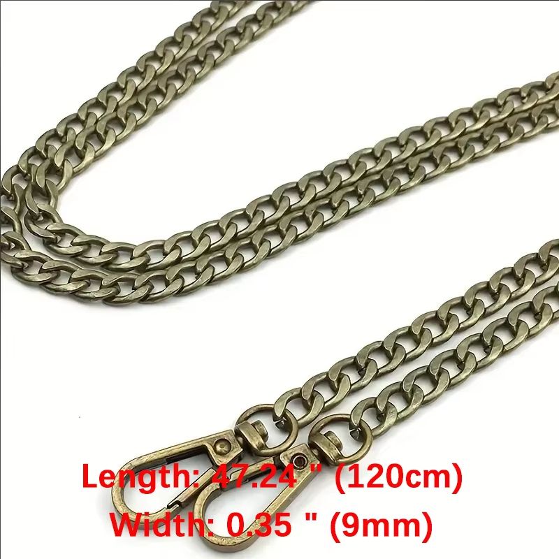 Metal Chain Strap For Bags  Crossbody Shoulder  Wrist Replacement Accessory 5