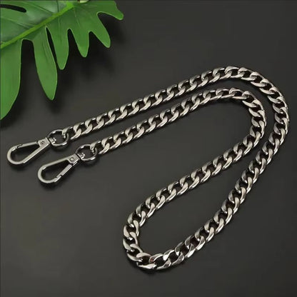 Metal Chain Strap For Bags  Crossbody Shoulder  Wrist Replacement Accessory 7