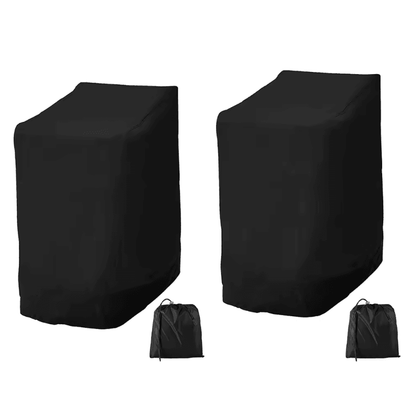 WeatherShield Stackable Patio Chair Cover Waterproof Outdoor Protector 5