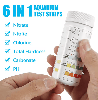 AquaCheck 7 In 1 Aquarium Water Test Strips 100 Count Kit 4