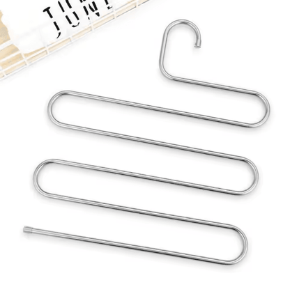 SmartSpace 5 Layer Multifunctional Clothes Hanger Organizer Rack