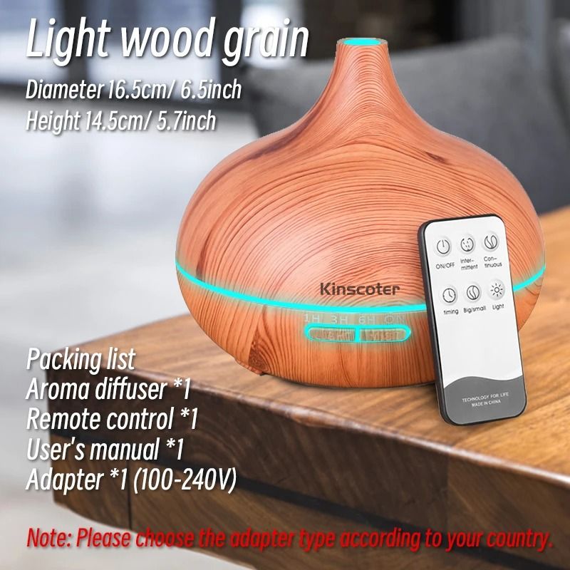 Aromatherapy Essential Oil Diffuser With Remote And Color Light 5