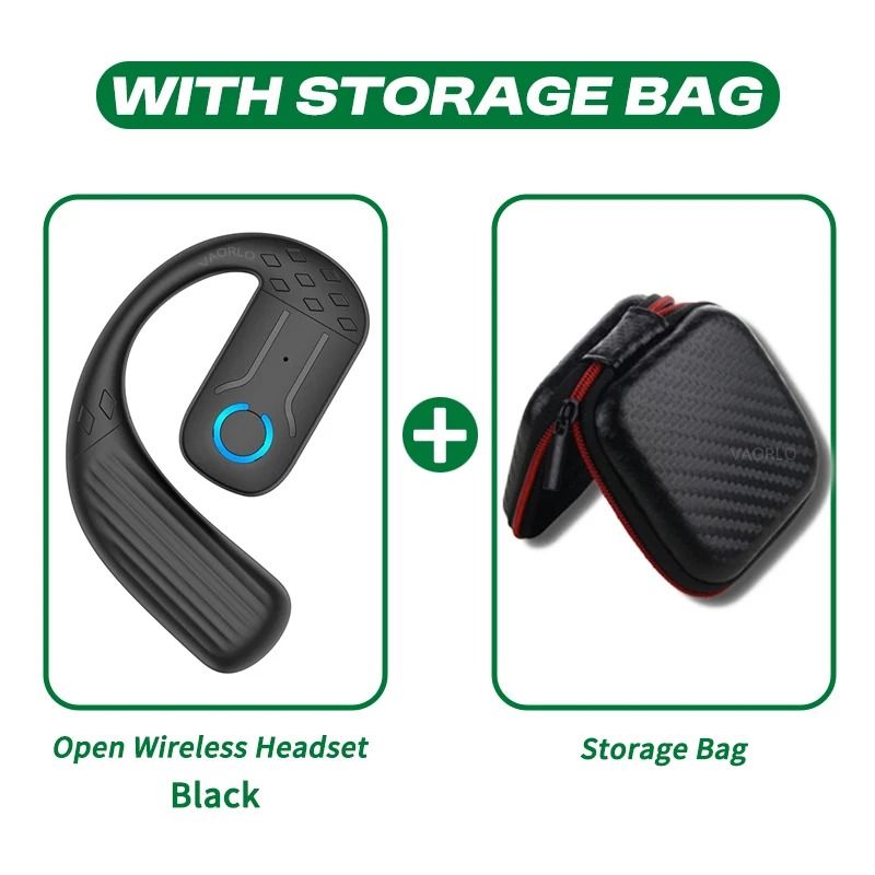 Open Wireless Earphone Bluetooth 54 With Rotation And Mic 7