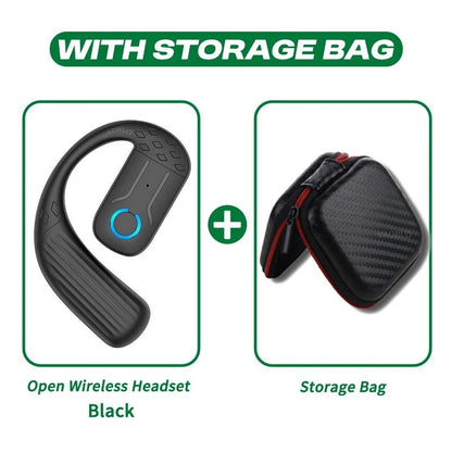 Open Wireless Earphone Bluetooth 54 With Rotation And Mic 7