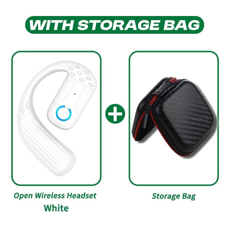 Open Wireless Earphone Bluetooth 54 With Rotation And Mic 8