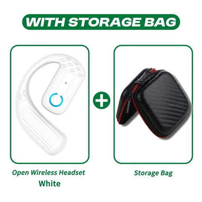 Open Wireless Earphone Bluetooth 54 With Rotation And Mic 8