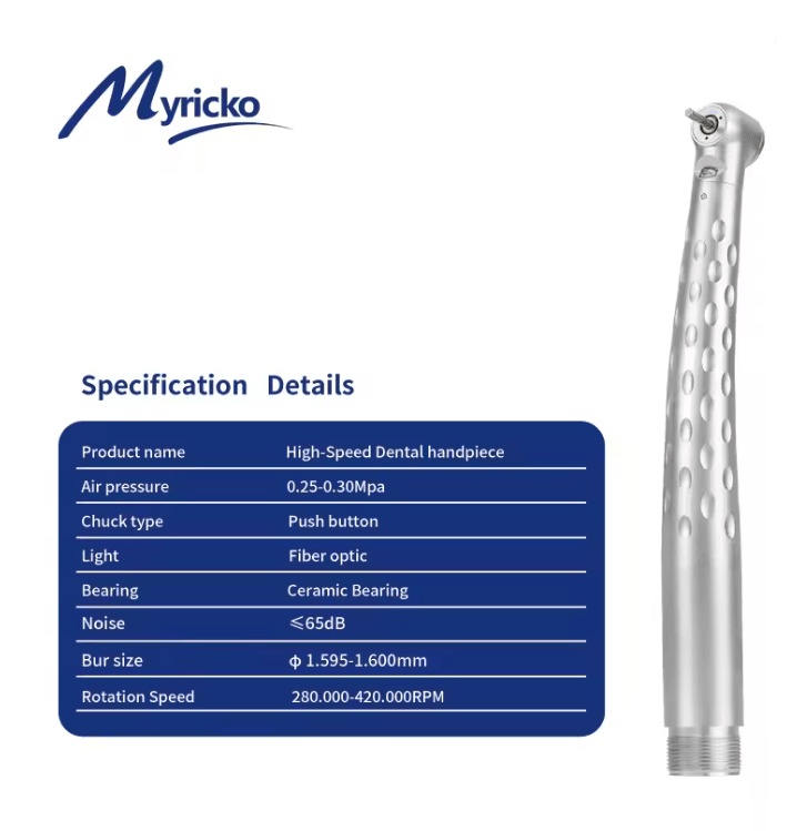 ProLite Fiber Optic LED Dental High Speed Handpiece With EGenerator 2